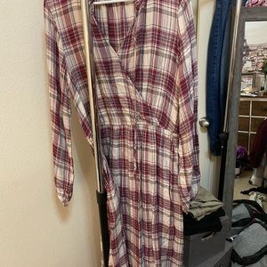 Plaid dress